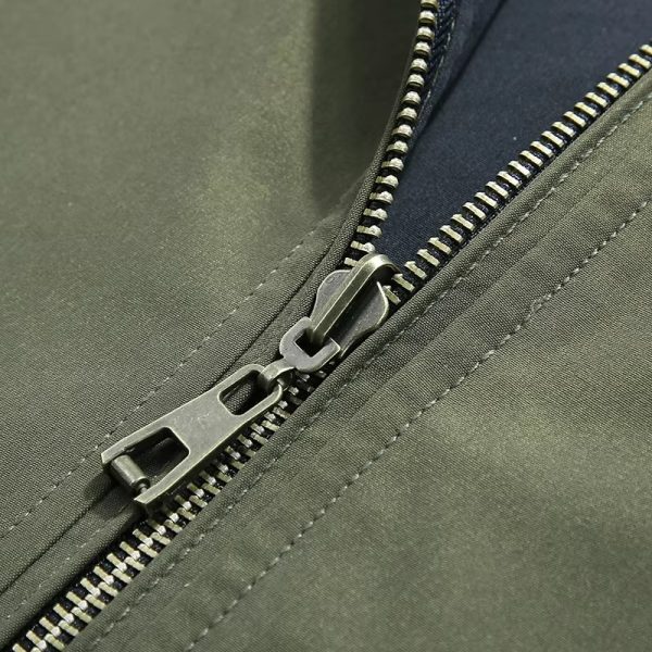 Men Fashion Casual Coats Sportswear Bomber Jacket For Winter and Monsoon Season Waterproof Jacket - Image 8