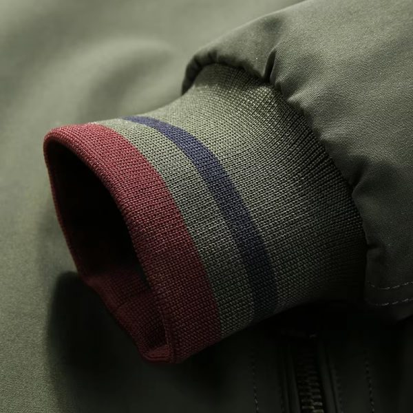 Men Fashion Casual Coats Sportswear Bomber Jacket For Winter and Monsoon Season Waterproof Jacket - Image 10