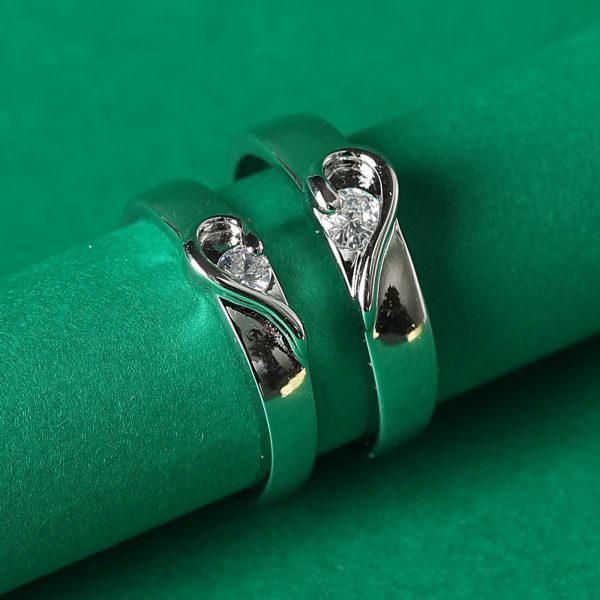 Adjustable Couple Rings For Lovers For Gift,Proposal,Annivarsary Ring