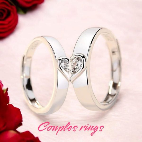 Adjustable Couple Rings For Lovers For Gift,Proposal,Annivarsary Ring - Image 2